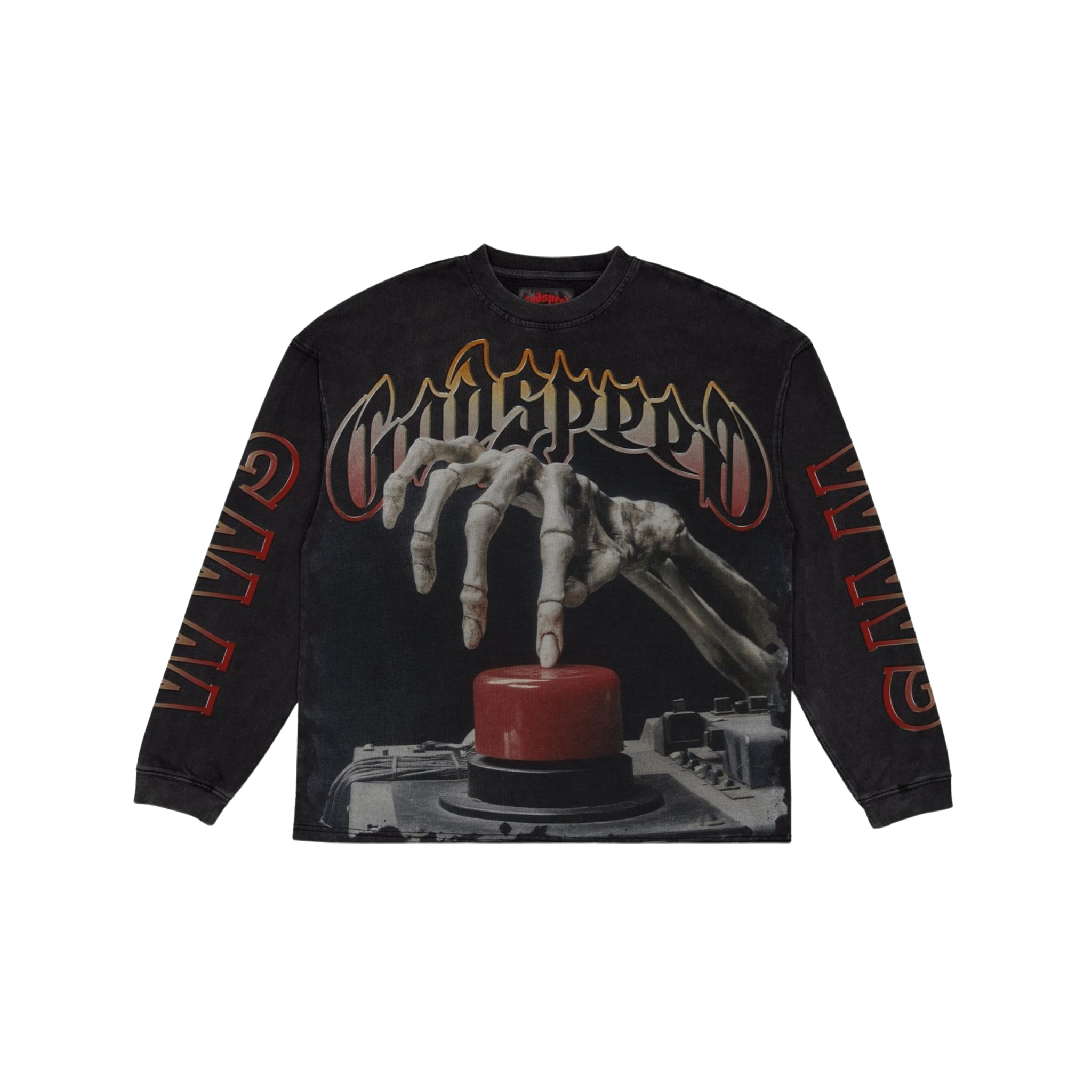 GodSpeed "Code Red" LS (Black Wash) - Hype World