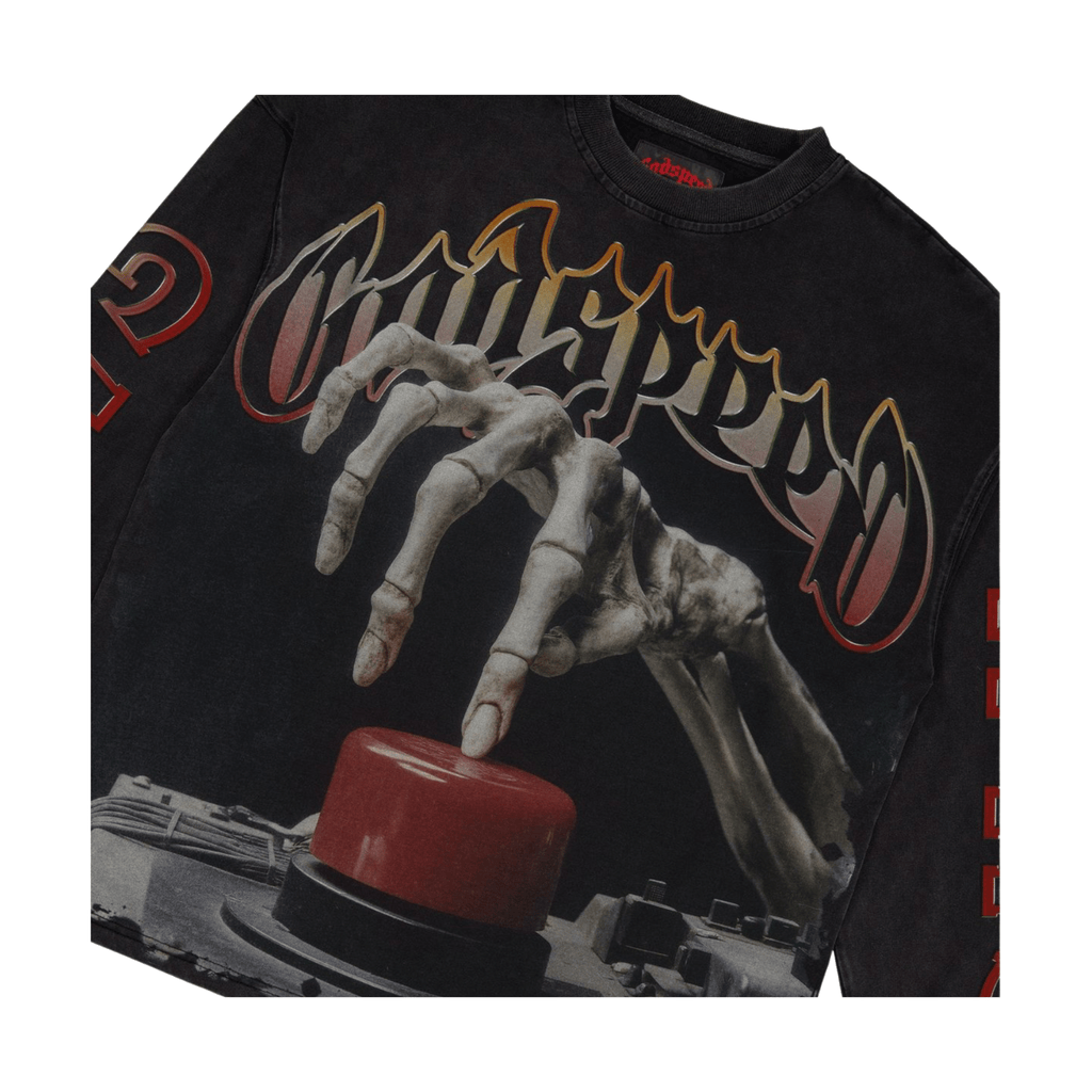 GodSpeed "Code Red" LS (Black Wash) - Hype World