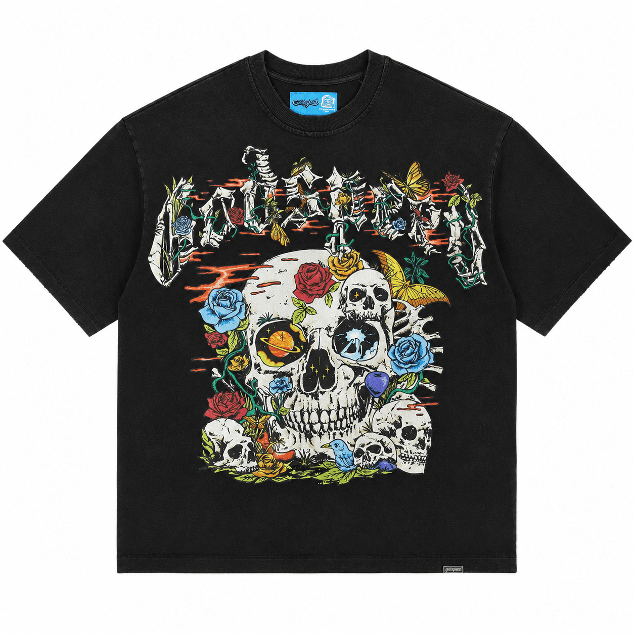Godspeed Cosmic Remains T-shirt NG (Black) - Hype World
