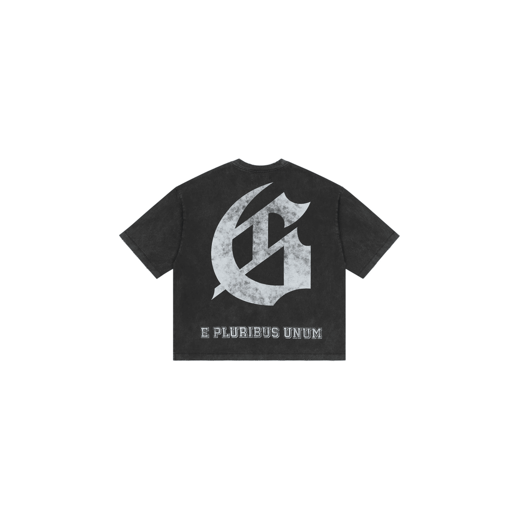 Godspeed Crest T-shirt Black Wash - Hype World