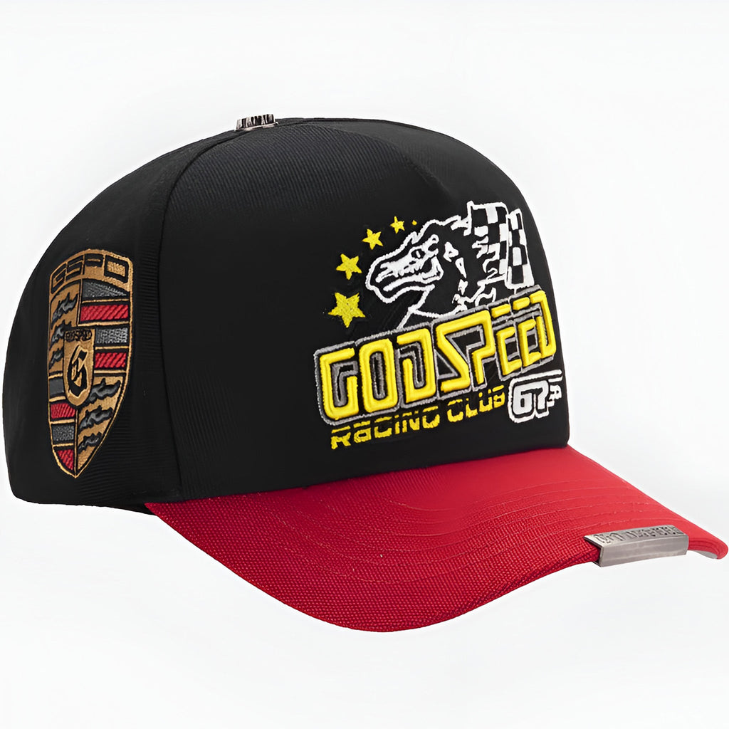 GodSpeed GRC Members Trucker Hat (Black/Red) - Hype World