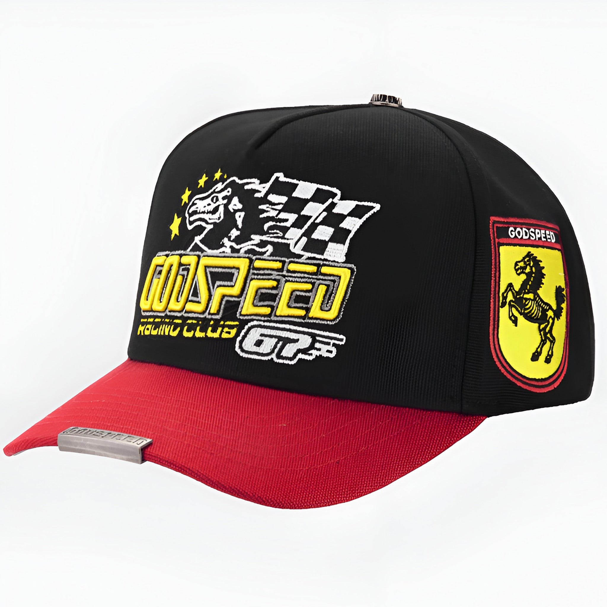 GodSpeed GRC Members Trucker Hat (Black/Red) - Hype World