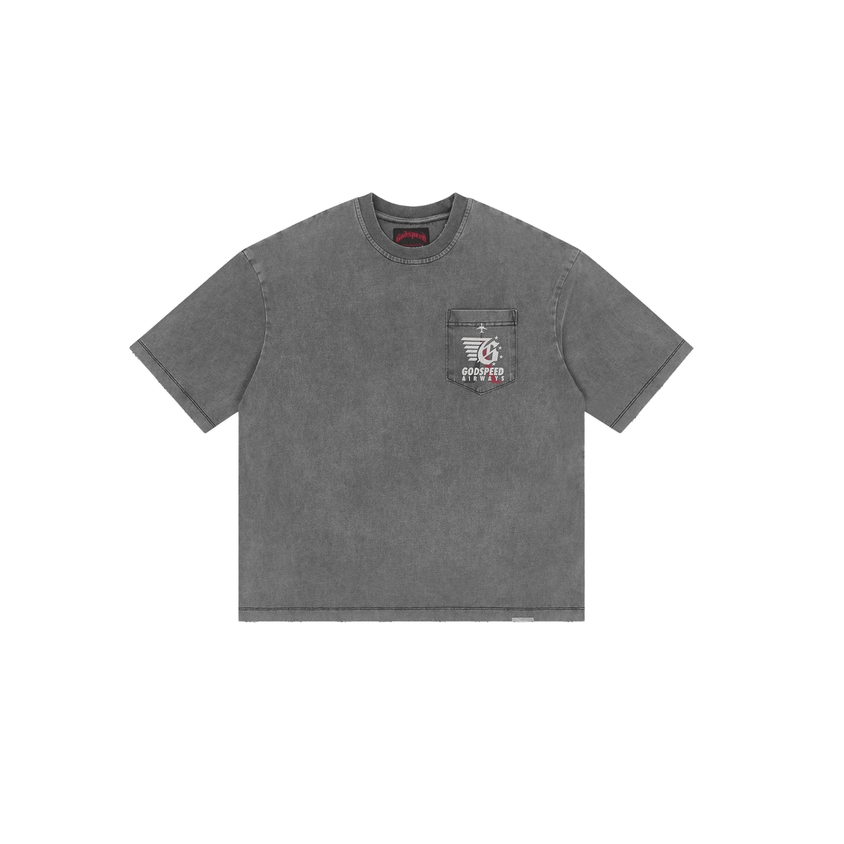 Godspeed GS Air Paris Pocket-T (Grey Wash) - Hype World