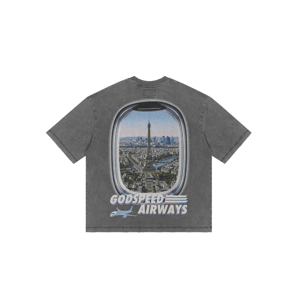 Godspeed GS Air Paris Pocket-T (Grey Wash) - Hype World