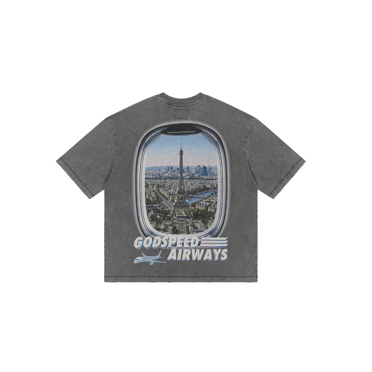 Godspeed GS Air Paris Pocket-T (Grey Wash) - Hype World