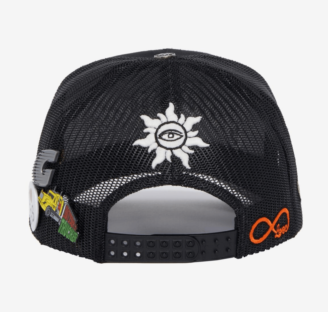 GodSpeed GS Forever Trucker Hat (Black/White) - Hype World
