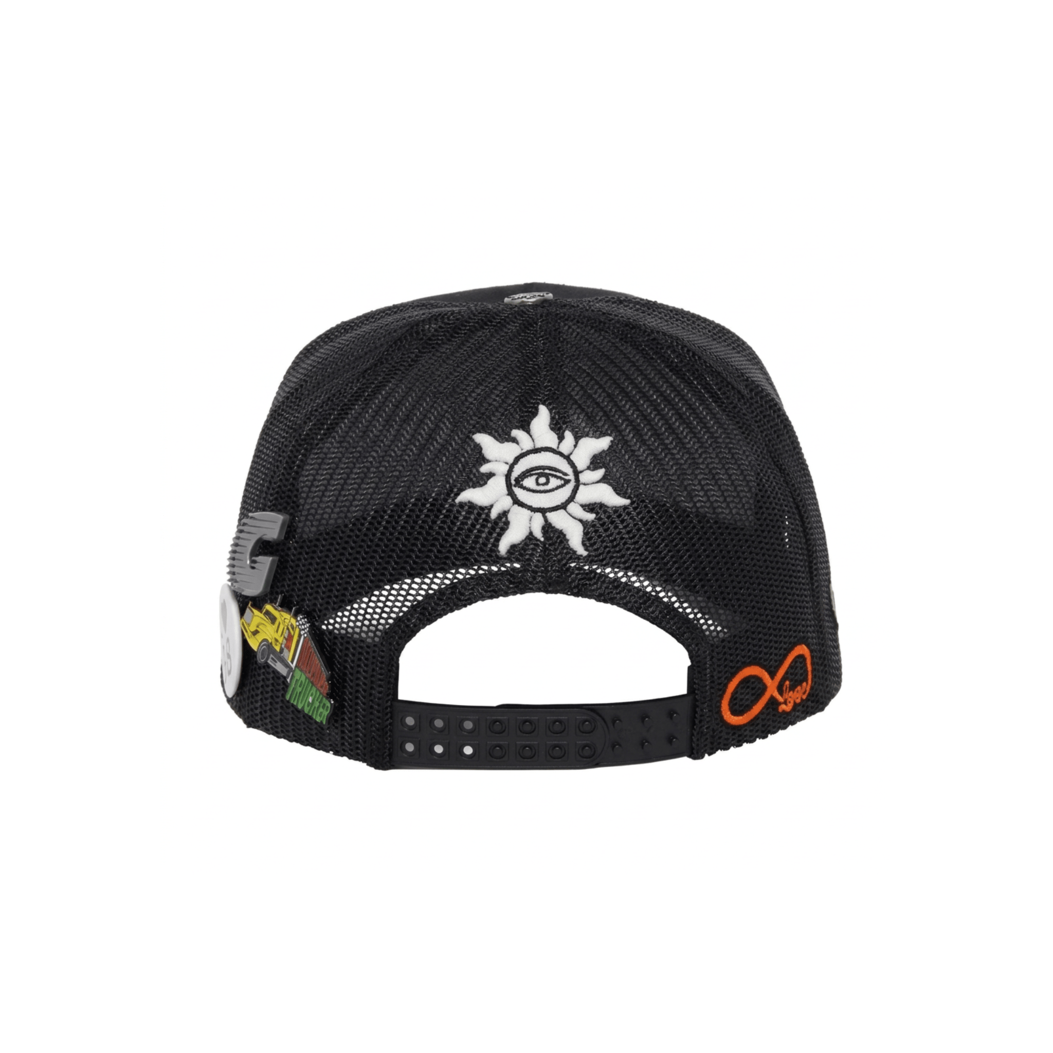GodSpeed GS Forever Trucker Hat (Black/White) - Hype World