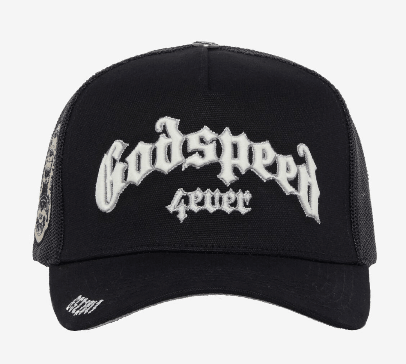 GodSpeed GS Forever Trucker Hat (Black/White) - Hype World