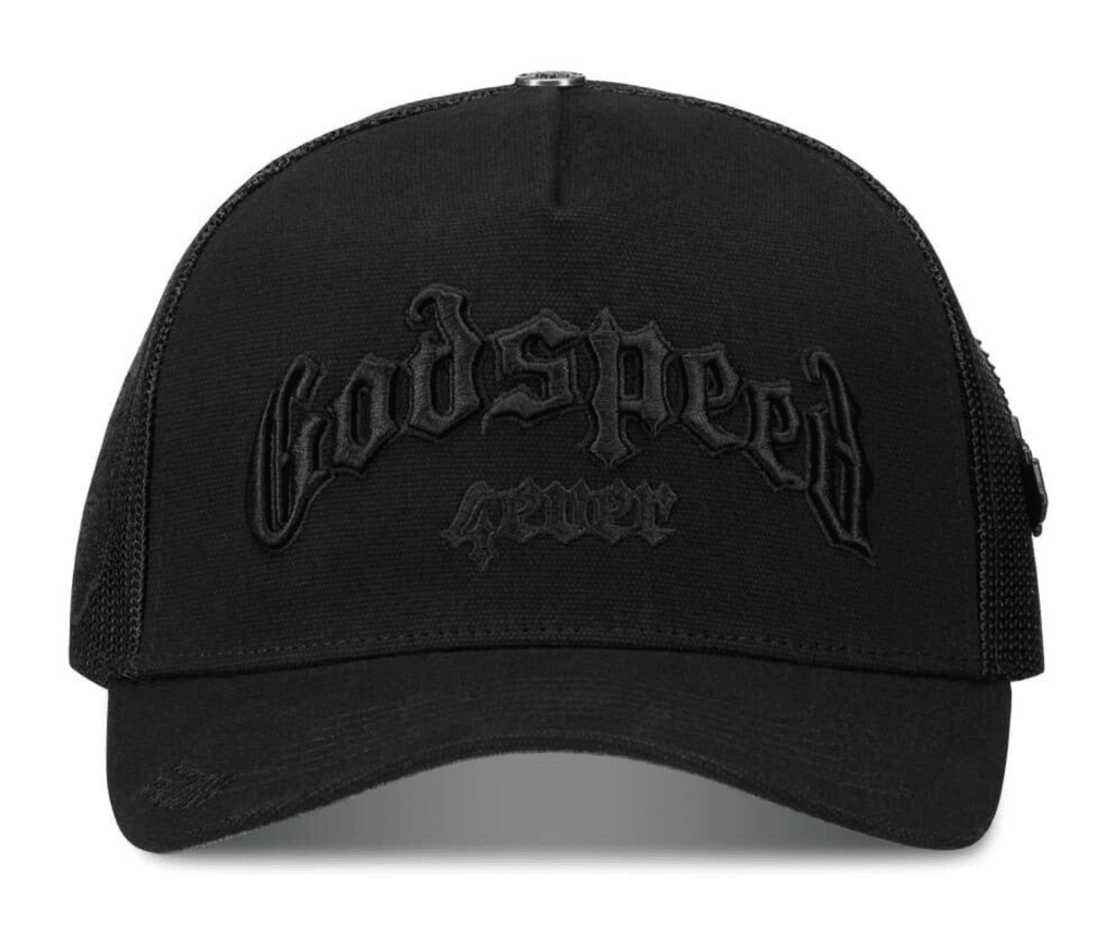 GodSpeed GS Forever Trucker Hat Vanta Black - Hype World