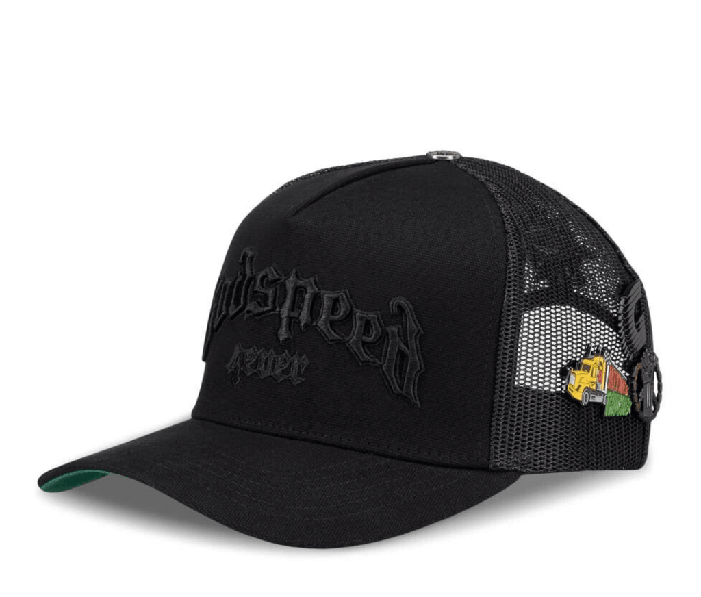 GodSpeed GS Forever Trucker Hat Vanta Black - Hype World