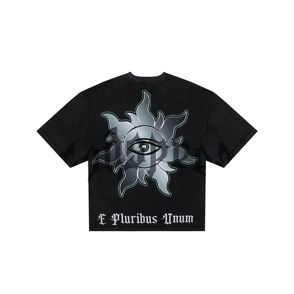 GodSpeed “JFK to MIA” T-Shirt (Black Wash) - Hype World