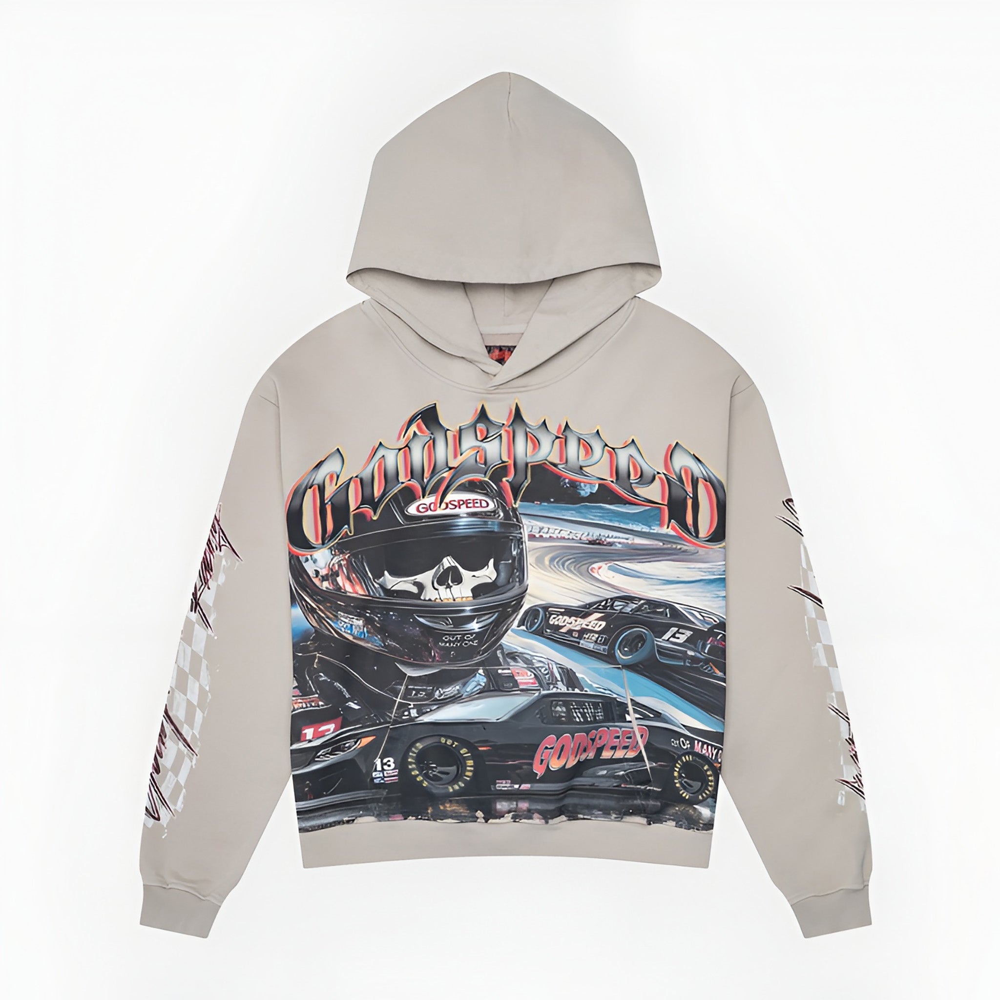 GodSpeed Le Denier Hoodie (Stone Grey) - Hype World