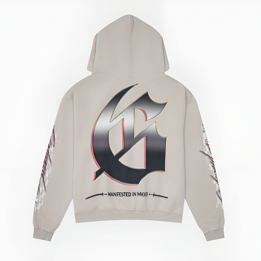 GodSpeed Le Denier Hoodie (Stone Grey) - Hype World