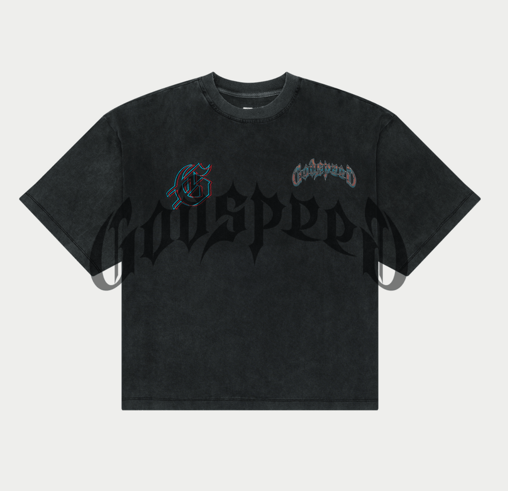 GodSpeed “Natural Disaster” T-Shirt (Black wash) - Hype World