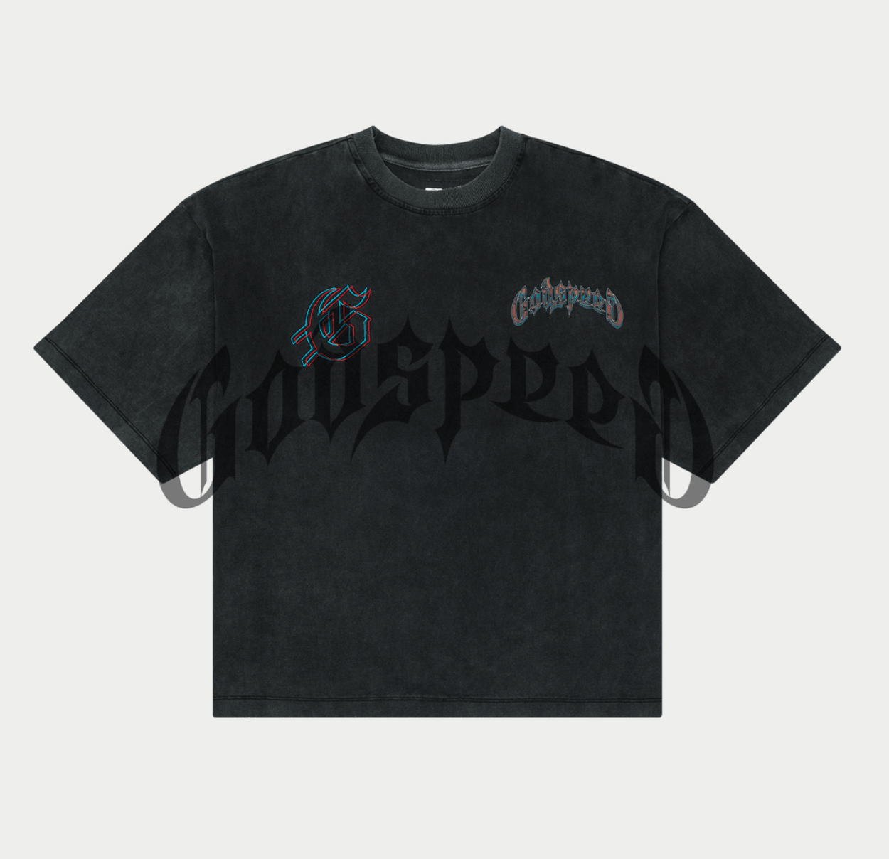 GodSpeed “Natural Disaster” T-Shirt (Black wash) - Hype World