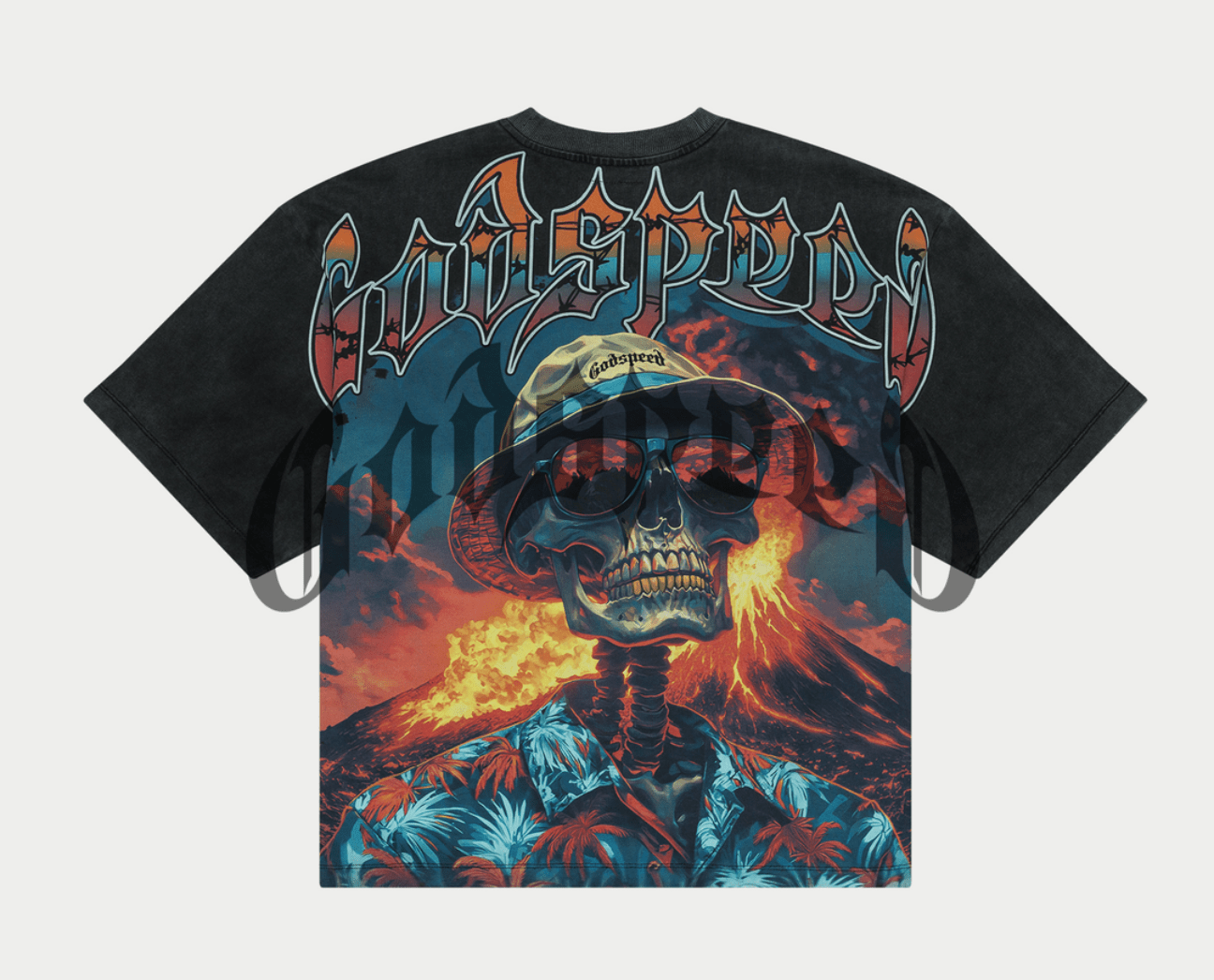 GodSpeed “Natural Disaster” T-Shirt (Black wash) - Hype World