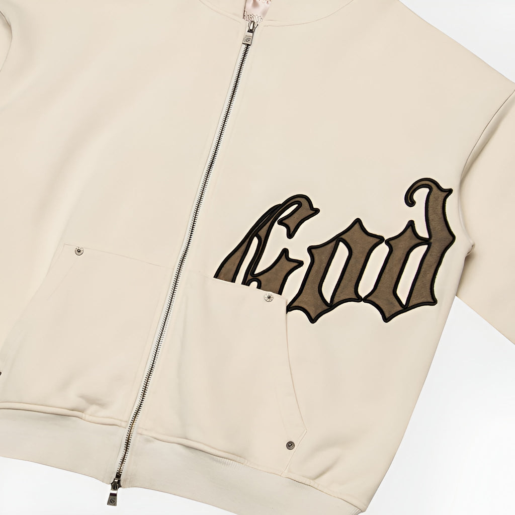 GodSpeed OG Logo Sweatsuit V2 (Creme/Brolive) - Hype World