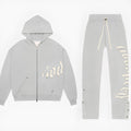 GodSpeed OG Logo Sweatsuit V2 (Heather Grey) - Hype World
