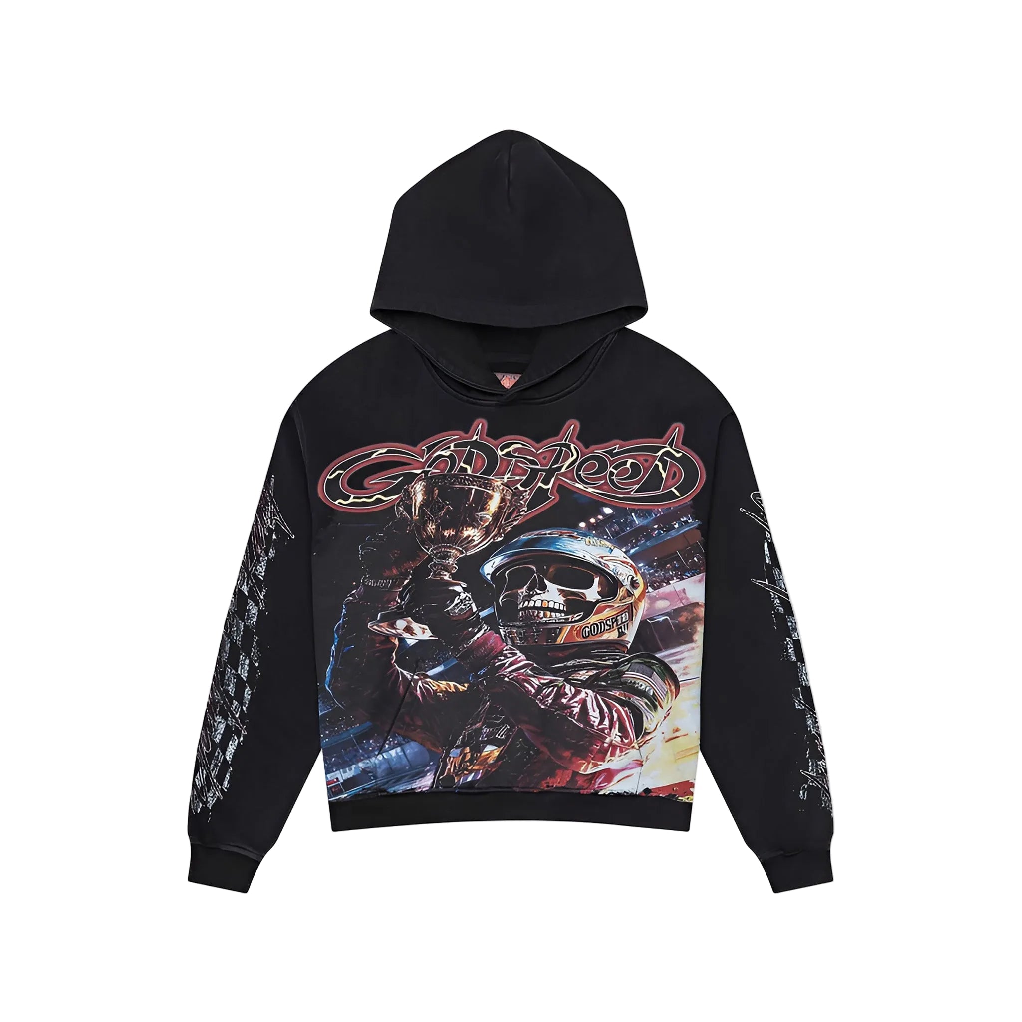 GodSpeed Podium Dreams Hoodie (Black Washed) - Hype World