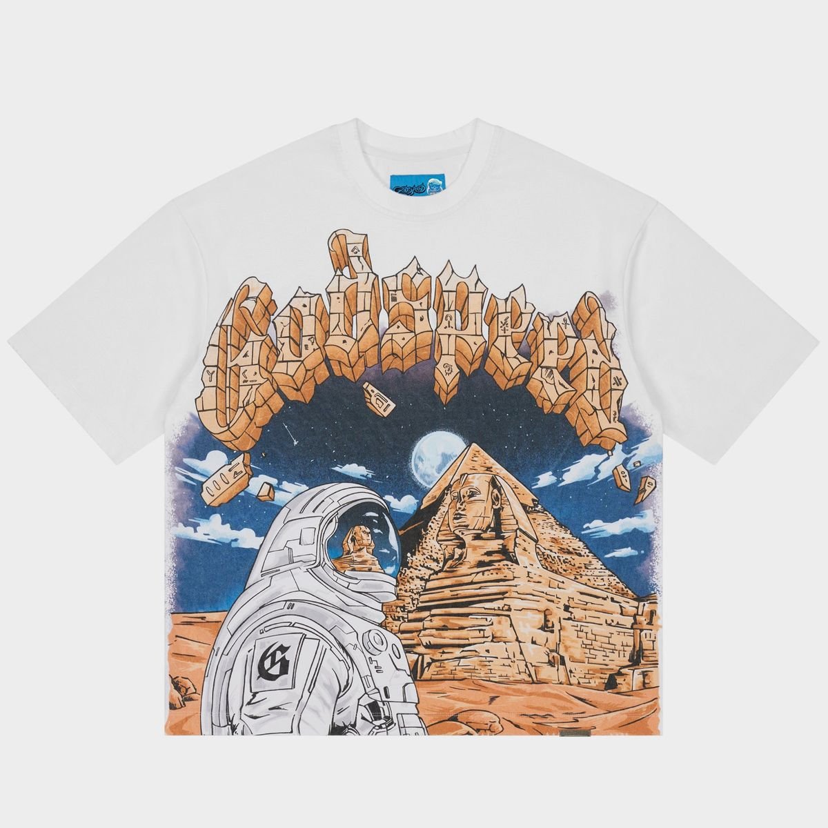 Godspeed Sphinx Guardian T-shirt NG (White) - Hype World