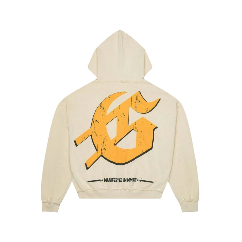 GodSpeed "Sunken Liberty" Zip Hoodie V2 (Bone) - Hype World