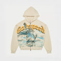 GodSpeed "Sunken Liberty" Zip Hoodie V2 (Bone) - Hype World