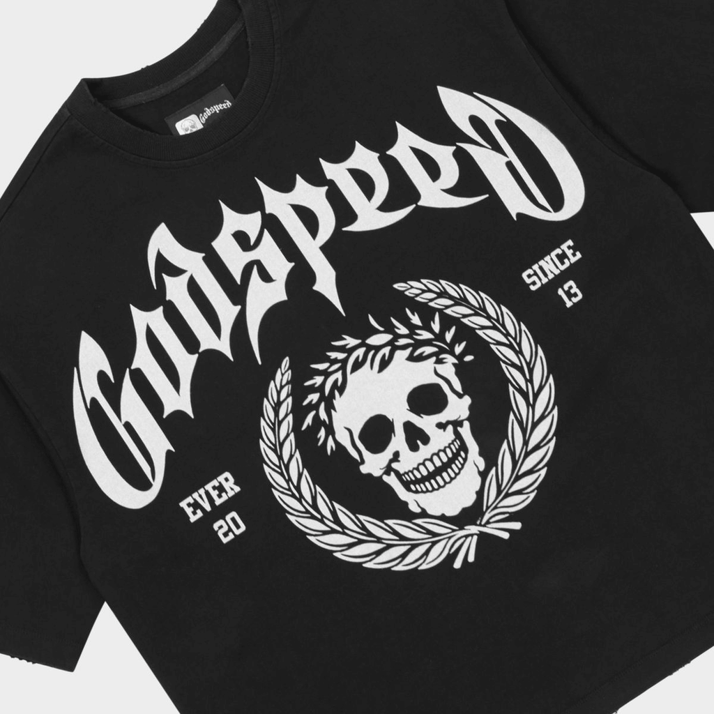 Godspeed Victor Crest T-shirt (Black) - Hype World