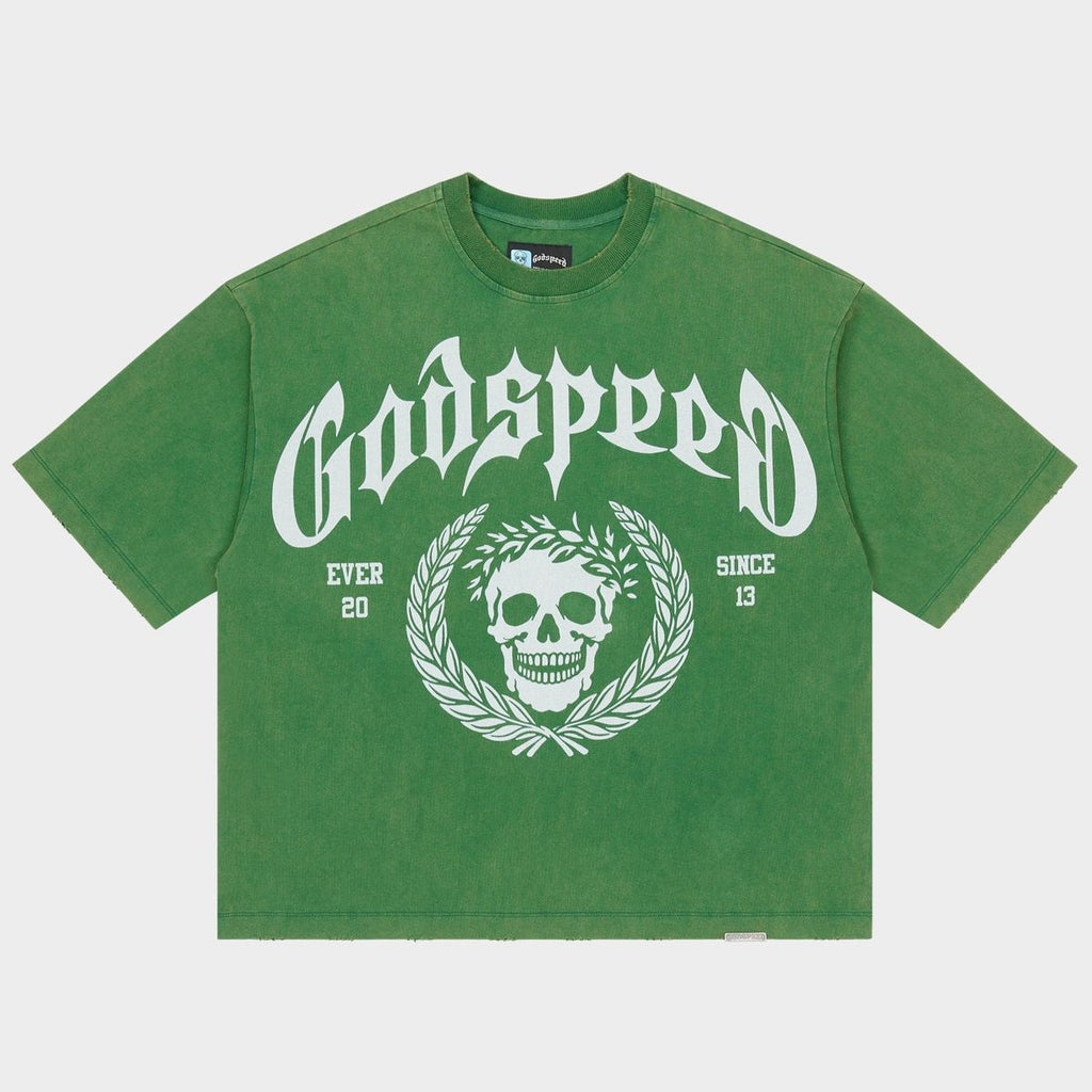 Godspeed Victor Crest T-shirt (Green) - Hype World