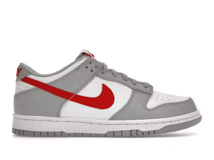 Nike Dunk Low "White Wolf Grey University Red" *No Box*