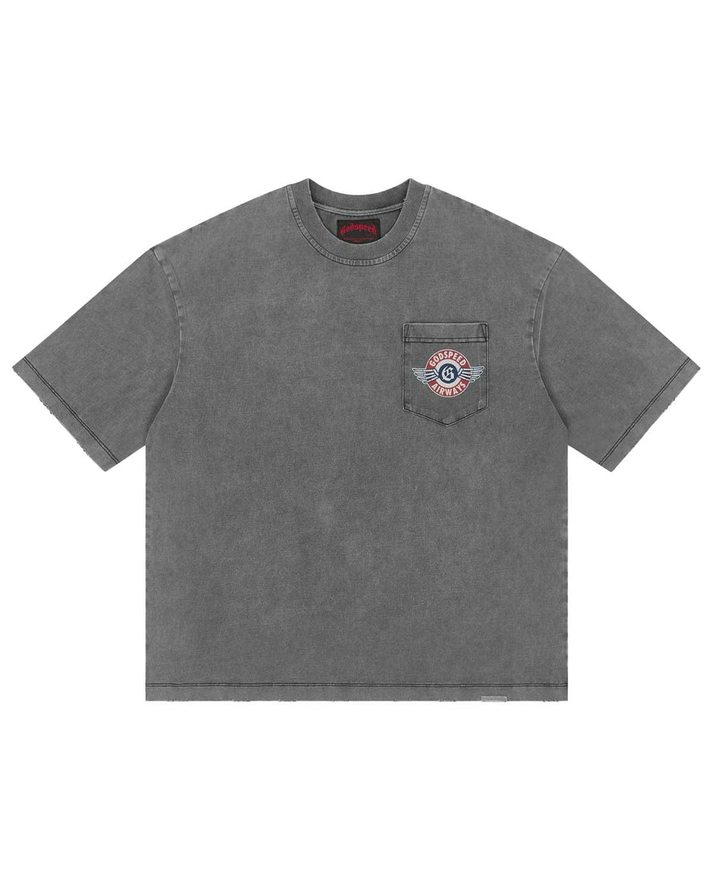 GS AIR NYC POCKET-T "GREY WASH" - Hype World