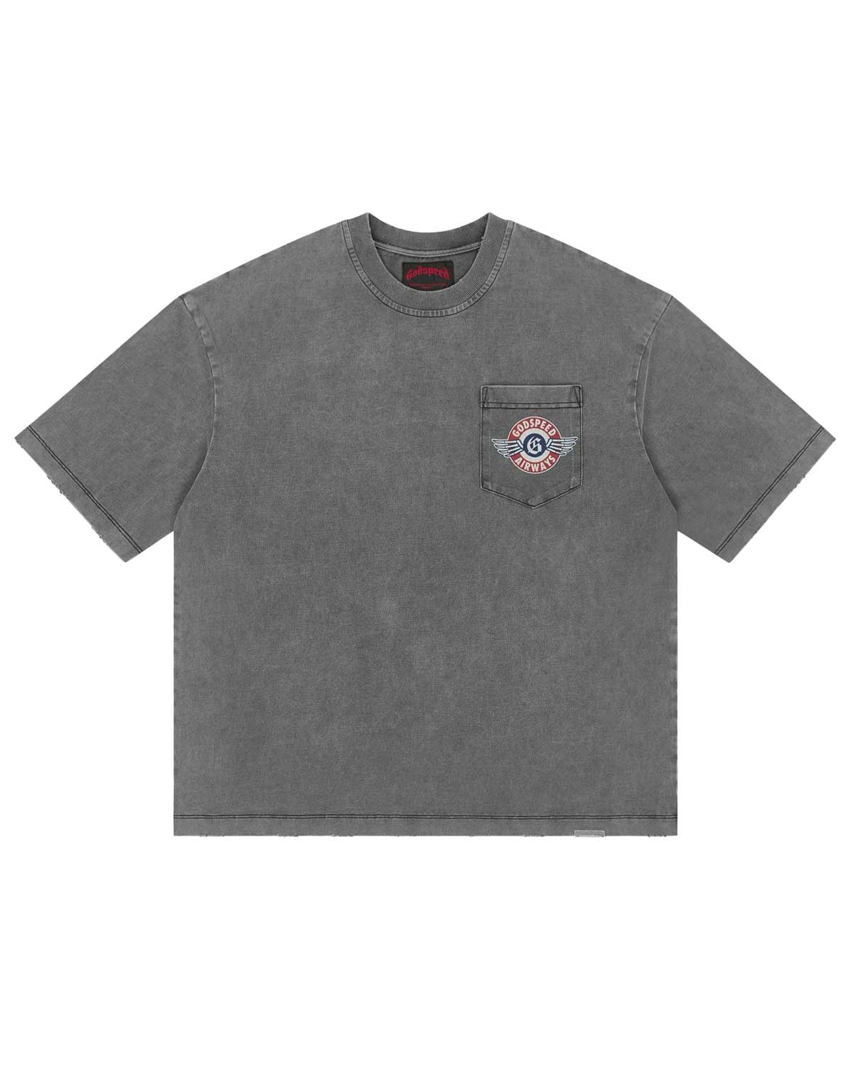 GS AIR NYC POCKET-T "GREY WASH" - Hype World