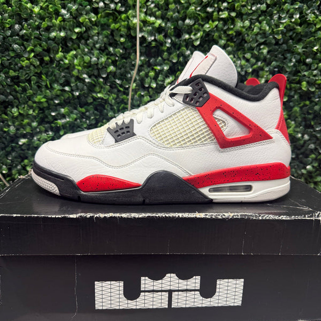 Jordan 4 "Red Cement" Size 13 Preowned