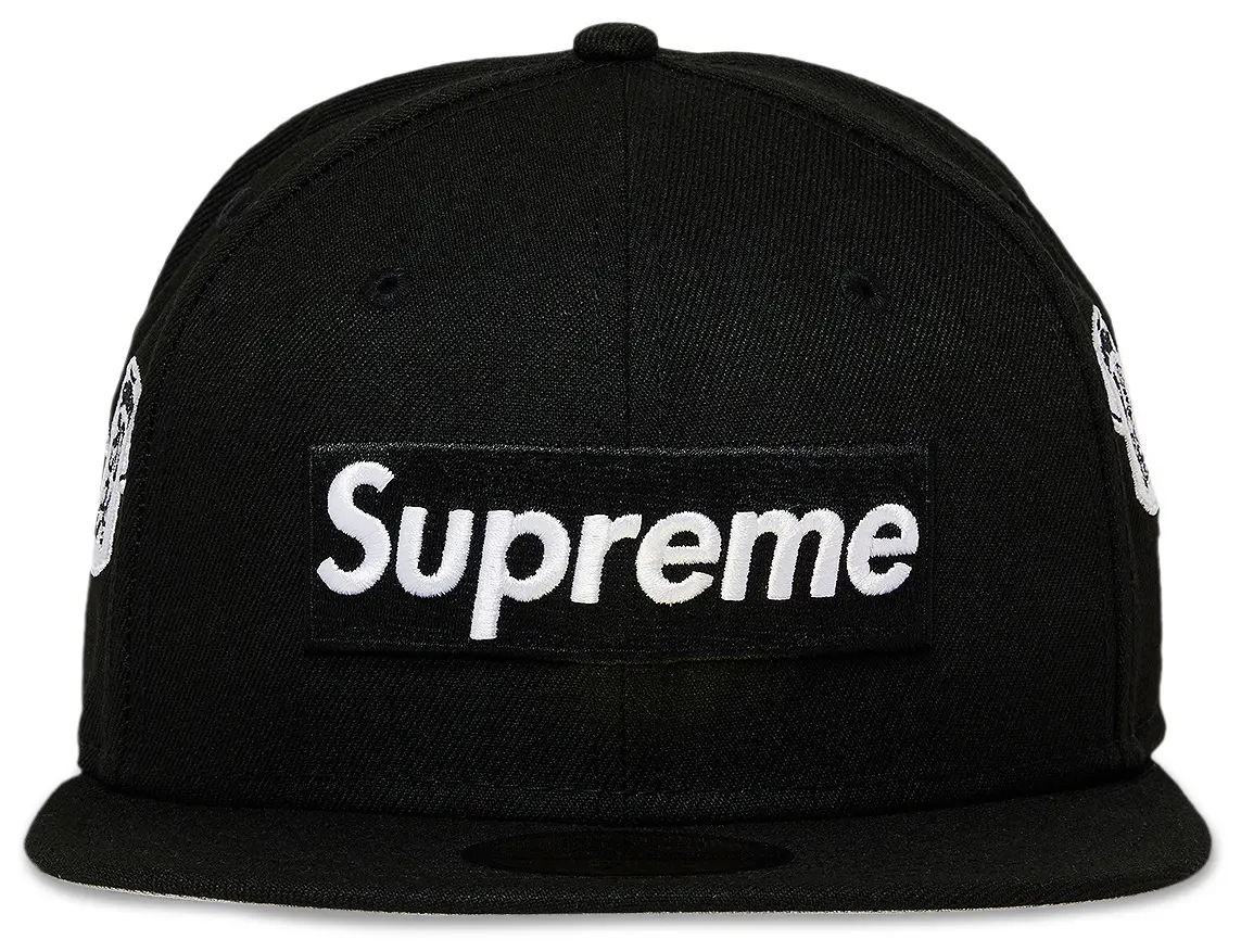 Supreme Jerseys Box Logo New Era Fitted Hat