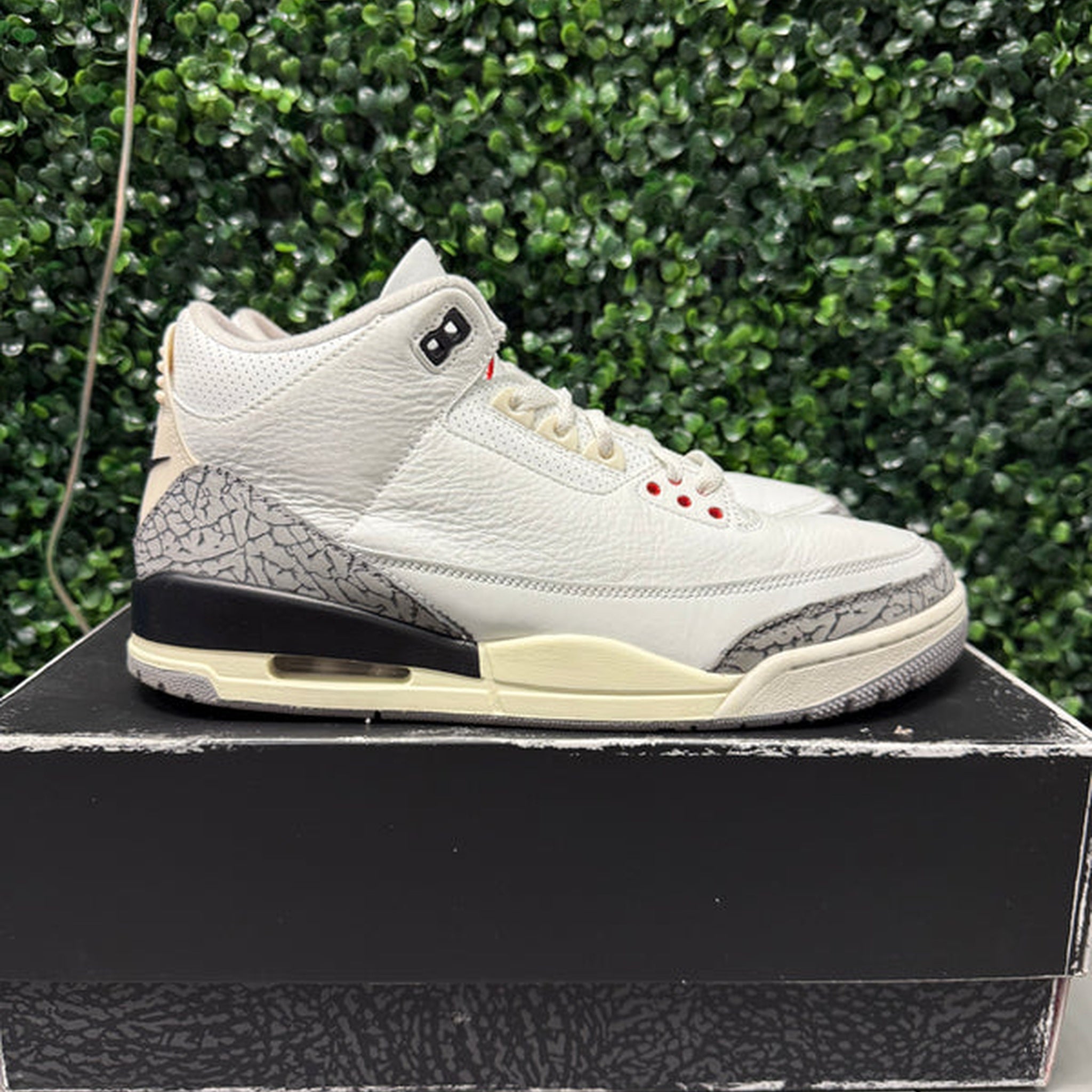 Jordan 3 "White Cement Reimagined" Size 11 Preowned
