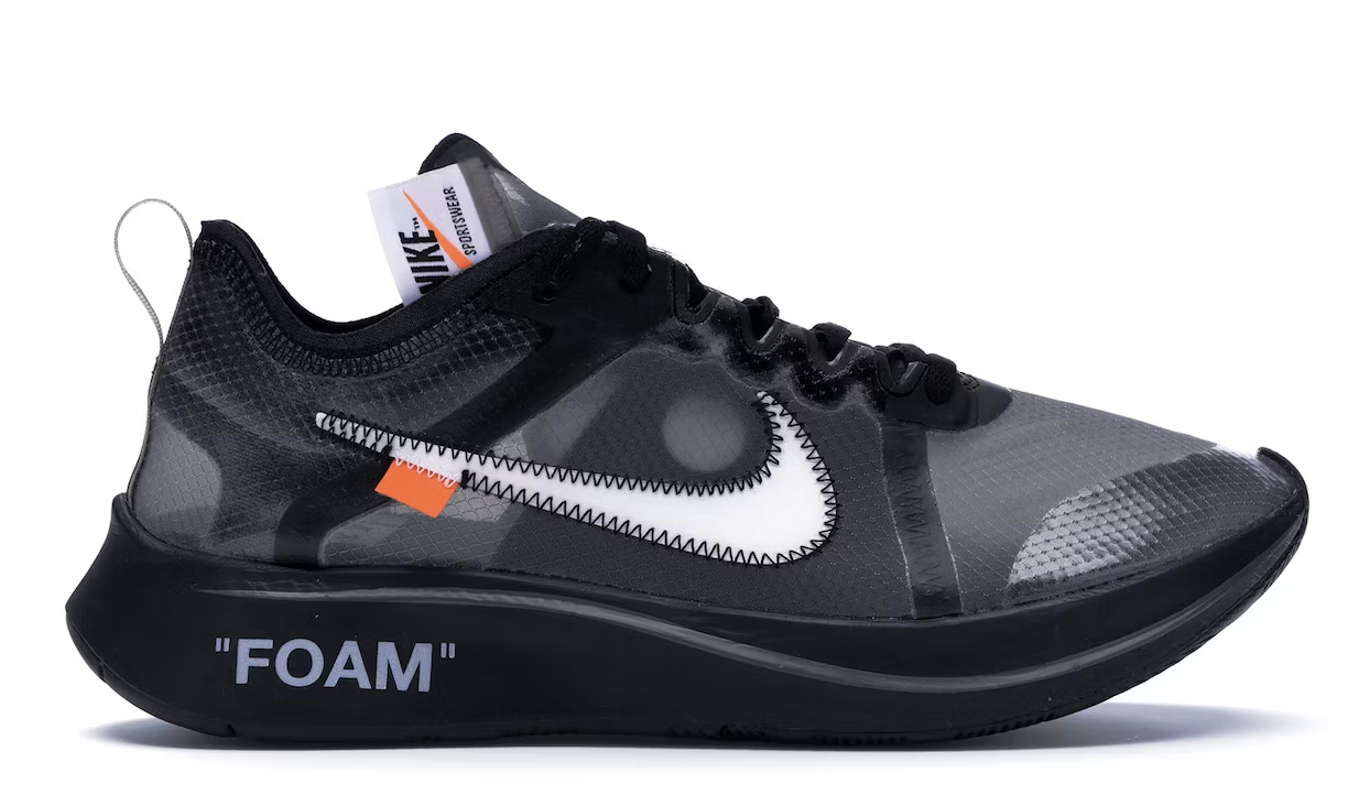 Nike Zoom Fly Off-White "Black Silver"