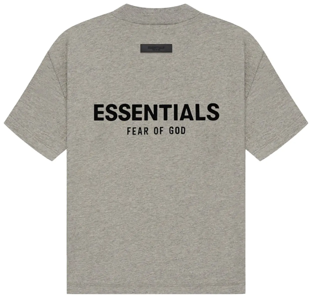 Fear of God Essentials Kids T-shirt (SS22) Dark Oatmeal