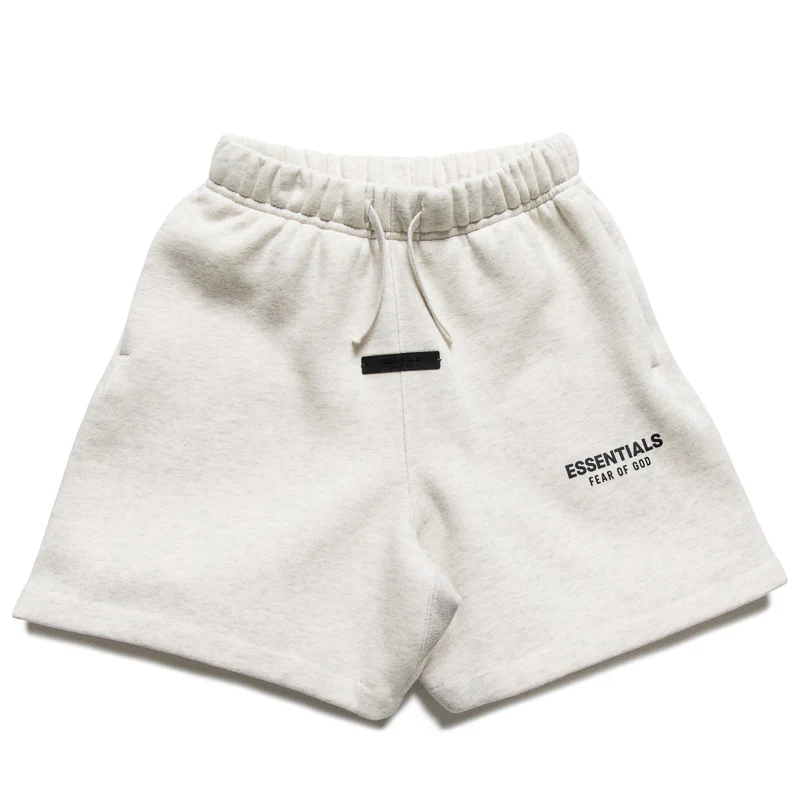 Fear of God Essentials Kids Sweat Shorts "Light Oatmeal"