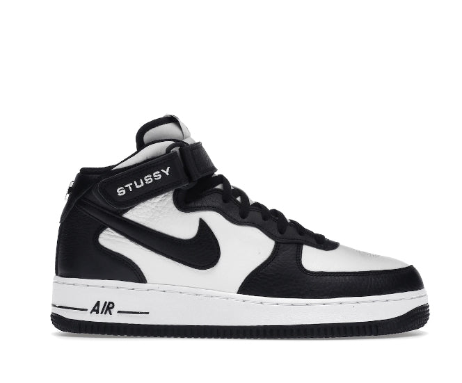 Nike AF1 Mid X Stussy “Light Bone Black”