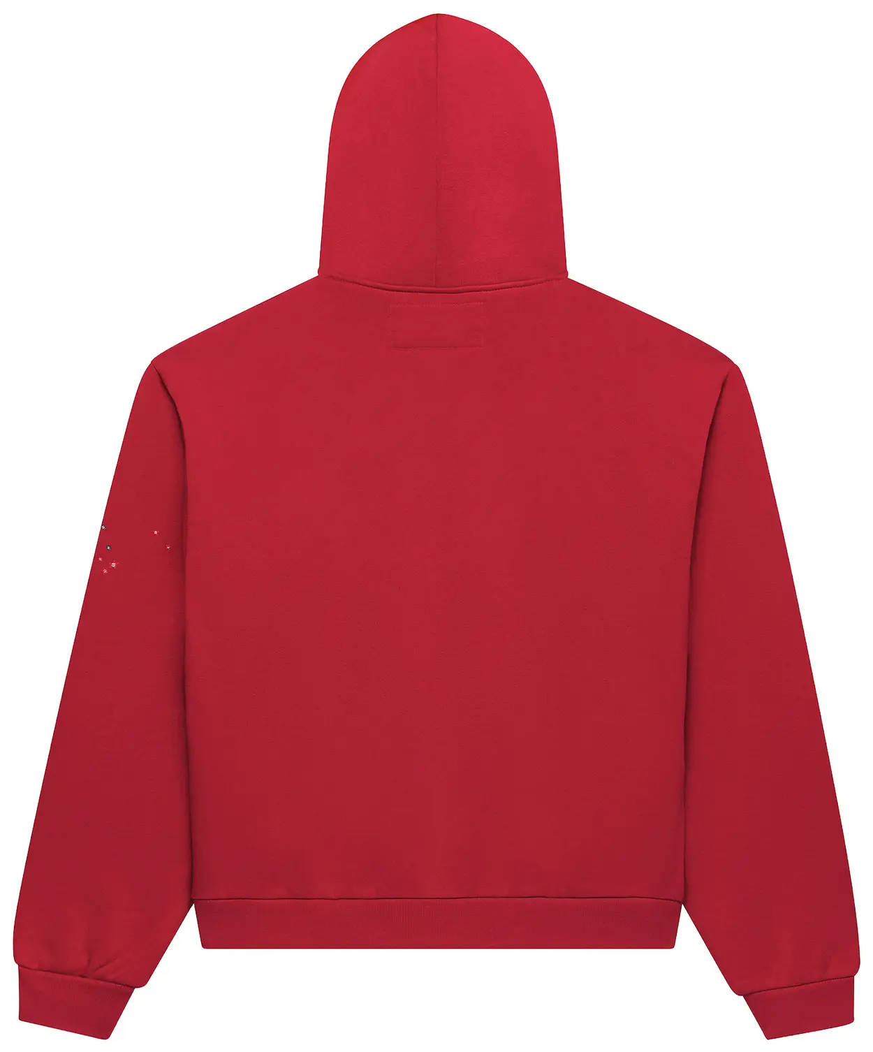 Sp5der Angel Number Zip Hoodie 'Merlot'