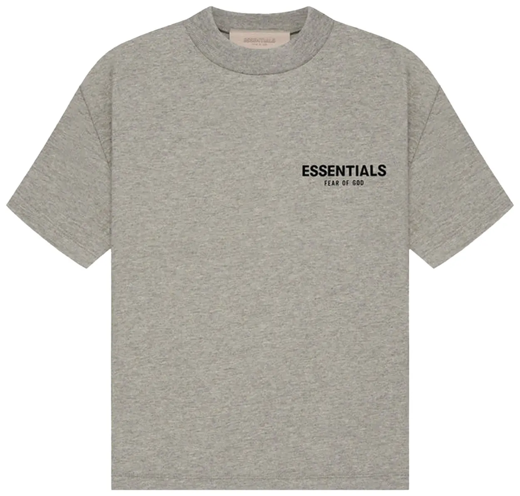 Fear of God Essentials Kids T-shirt (SS22) Dark Oatmeal