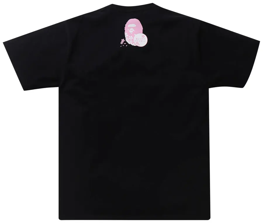 BAPE Sakura Tee 'Black'
