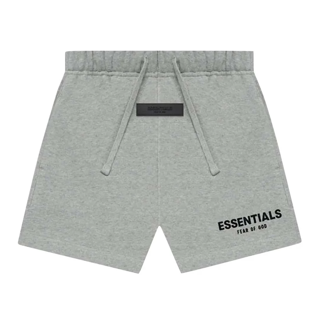 Fear of God Essentials Kids Sweat Shorts "Dark Oatmeal"