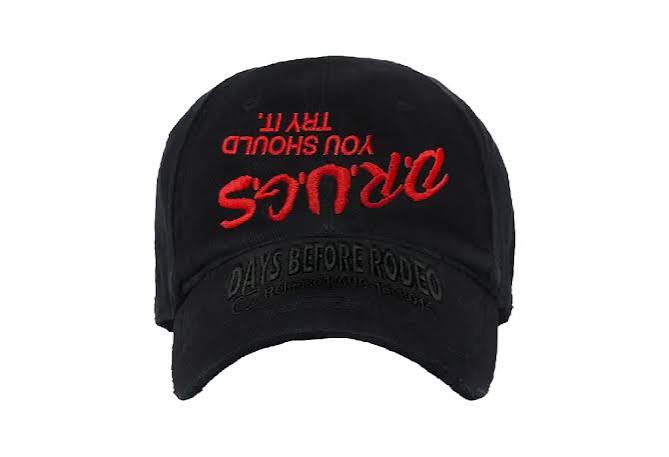 Travis Scott DBR "Drugs You Should Try it" Adjustable Hat