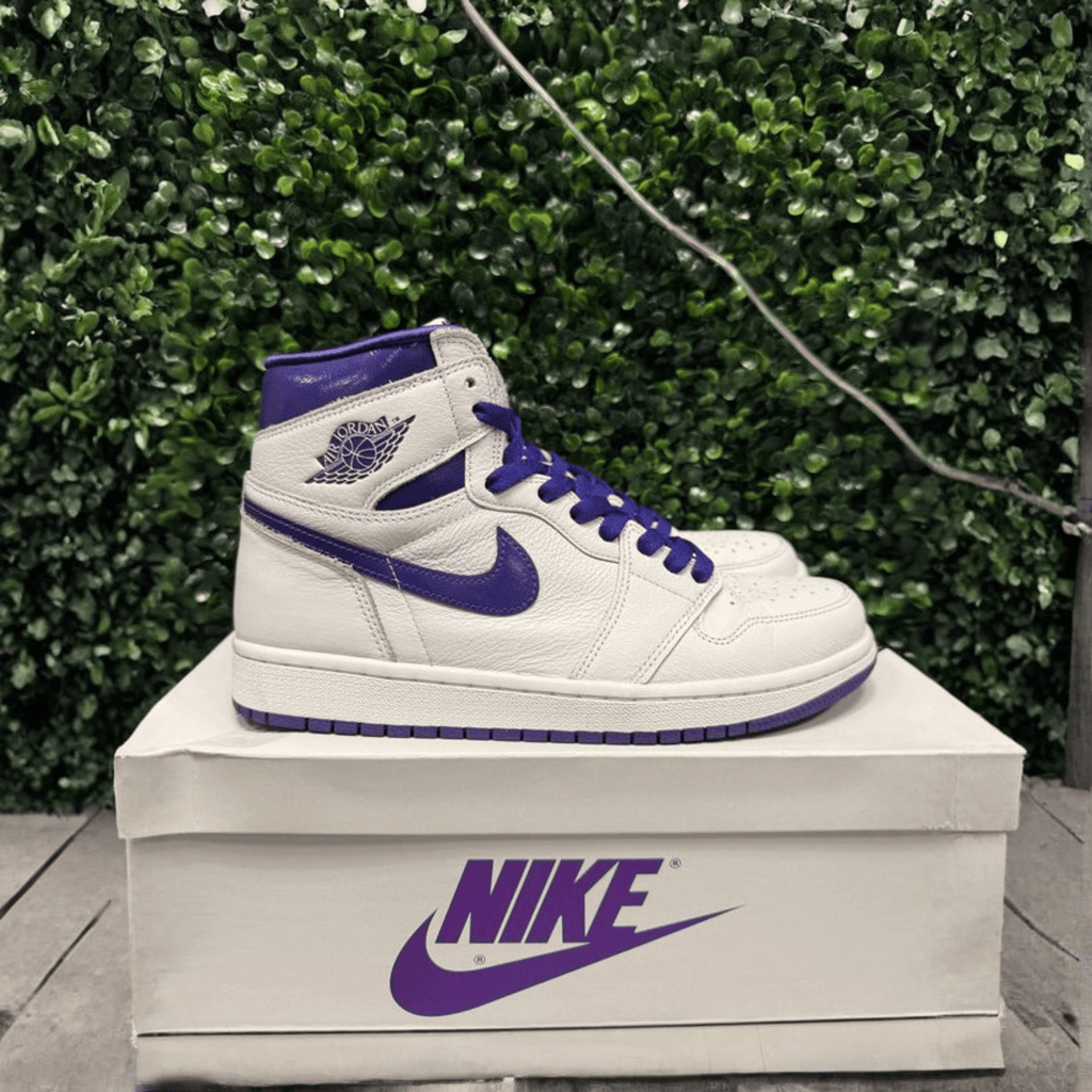 Jordan 1 High “Court Purple" Size 8.5 Preowned - Hype World