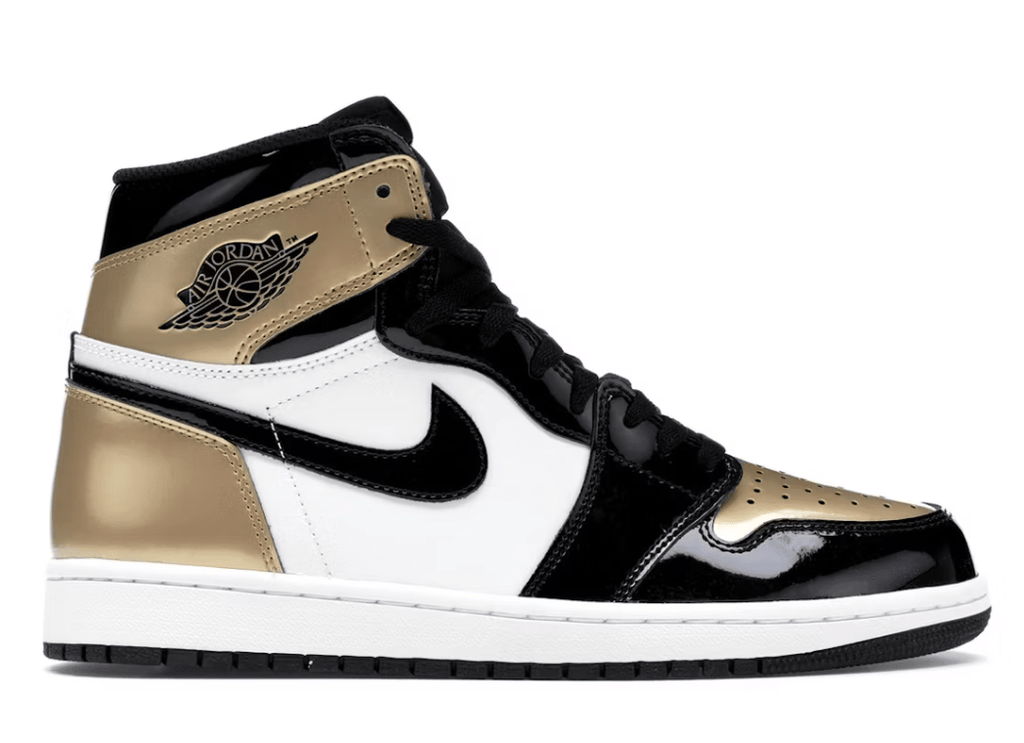 Jordan 1 High "Patent Gold Toe" - Hype World