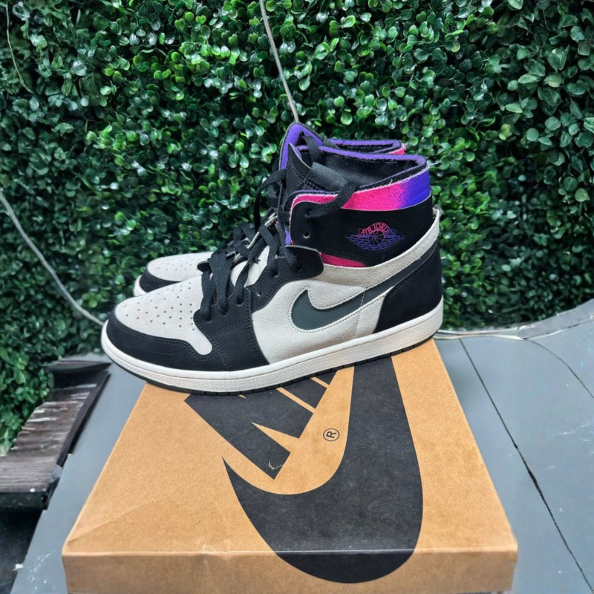 Jordan 1 High Zoom Air CMFT PSG Paris Saint-Germain Size 11.5 Preowned - Hype World