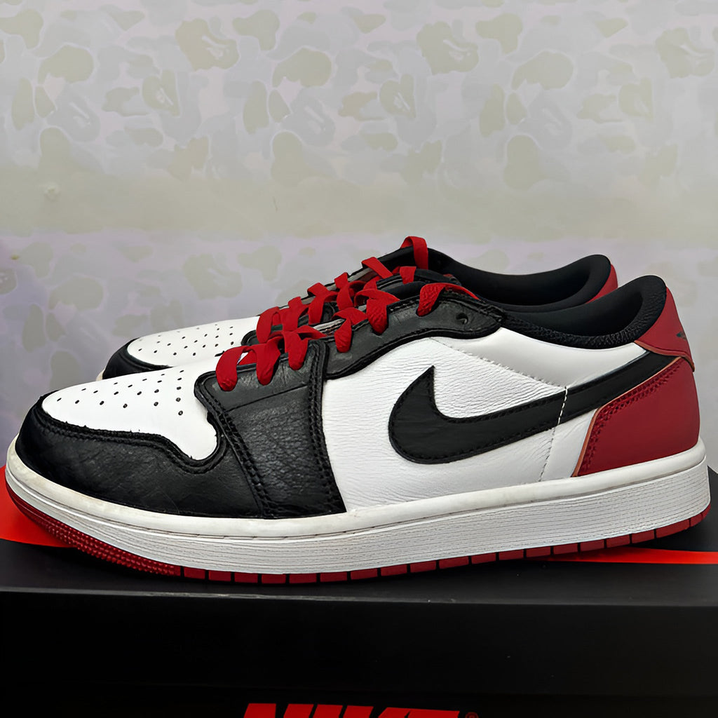 Jordan 1 Low “Black Toe” Size 10.5 Preowned - Hype World