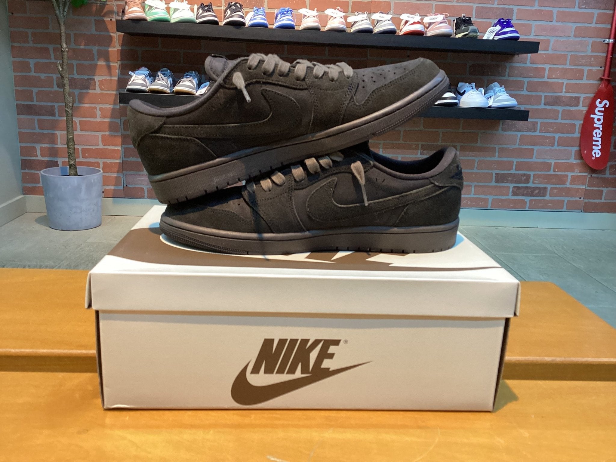 Jordan 1 Low TS “Velvet Brown” Size 10.5 Preowned - Hype World