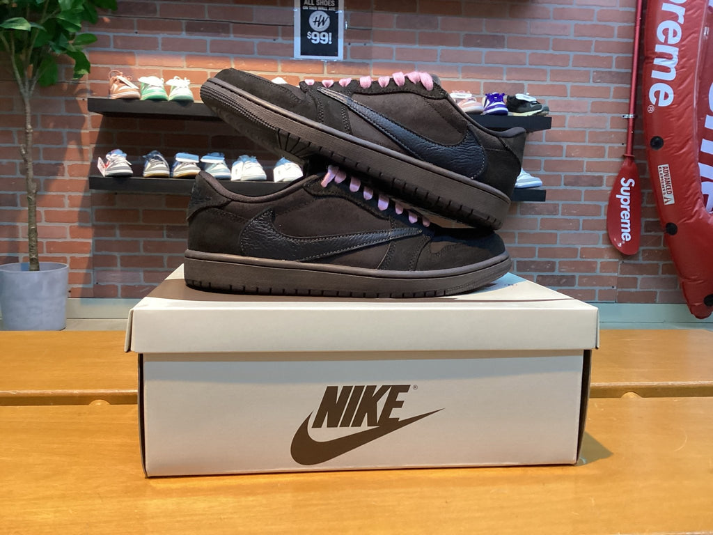 Jordan 1 Low TS Velvet Brown Size 8.5 Preowned - Hype World