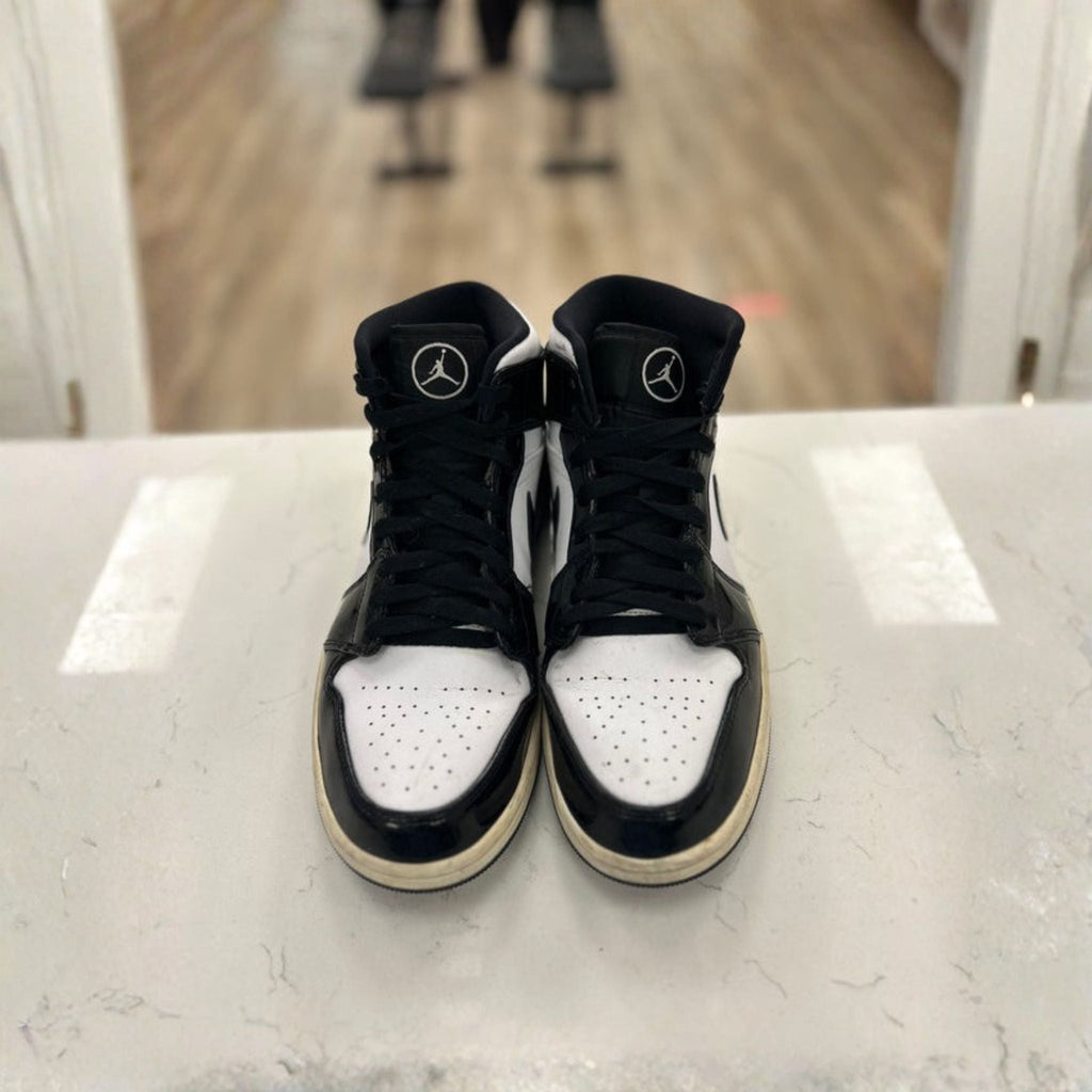 Jordan 1 Mid “Carbon Fiber” Size 10M Preowned No Box - Hype World
